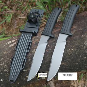 Mission MPK Full Tang Straight Knife Fixed Hunting Knife With Sheath UD408904